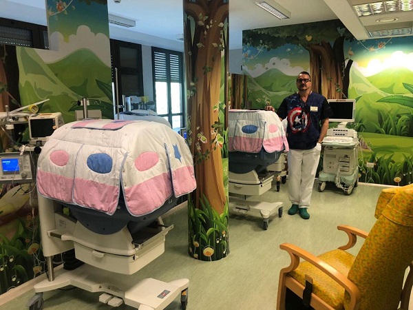 Il dr Gianpaolo Mirri RIDOTTA in neonatologia allospedale di Saronno