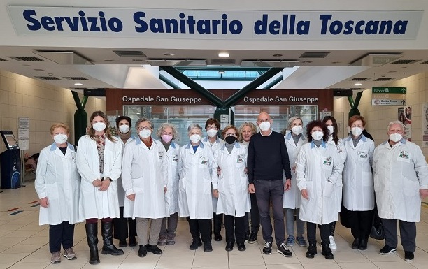 Nella foto i volontari avo evi al san giuseppe