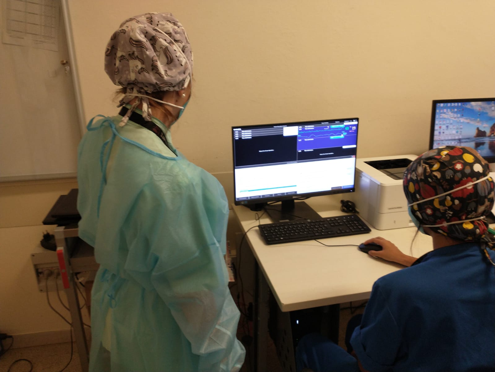 foto telemetria setting area medica pescia